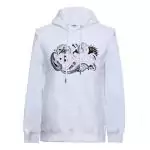 pull-over kenzo homme multicolore hoodie fleur broderie